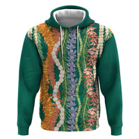 Mahalo Hawaii - Ka Pule a ka Haku Hoodie Mixed Lei