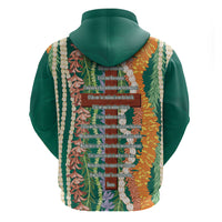 Mahalo Hawaii - Ka Pule a ka Haku Hoodie Mixed Lei