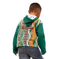 Mahalo Hawaii - Ka Pule a ka Haku Kid Hoodie Mixed Lei