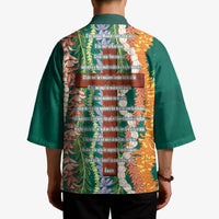 Mahalo Hawaii - Ka Pule a ka Haku Kimono Mixed Lei