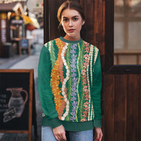 Mahalo Hawaii - Ka Pule a ka Haku Ugly Christmas Sweater Mixed Lei