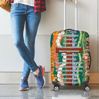 Mahalo Hawaii - Ka Pule a ka Haku Luggage Cover Mixed Lei