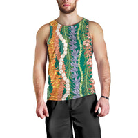 Mahalo Hawaii - Ka Pule a ka Haku Men Tank Top Mixed Lei