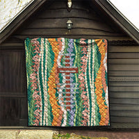 Mahalo Hawaii - Ka Pule a ka Haku Quilt Mixed Lei