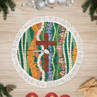 Mahalo Hawaii - Ka Pule a ka Haku Tree Skirt Mixed Lei