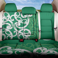 Pounamu Green Maori Back Car Seat Cover Koru Kowhaiwhai - Polynesian Pride