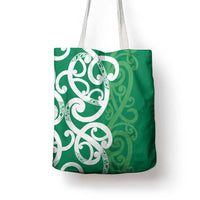 Pounamu Green Maori Tote Bag Koru Kowhaiwhai LT7 - Polynesian Pride