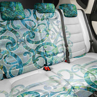 Paua Shell Maori Back Car Seat Cover Koru Kowhaiwhai - Polynesian Pride