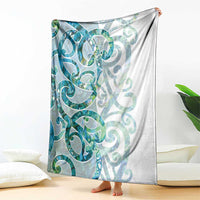 Paua Shell Maori Blanket Koru Kowhaiwhai - Polynesian Pride