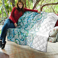 Paua Shell Maori Quilt Koru Kowhaiwhai - Polynesian Pride