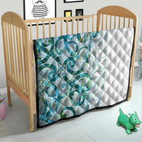 Paua Shell Maori Quilt Koru Kowhaiwhai - Polynesian Pride