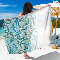 Paua Shell Maori Sarong Koru Kowhaiwhai - Polynesian Pride