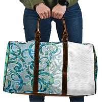 Paua Shell Maori Travel Bag Koru Kowhaiwhai - Polynesian Pride