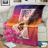 Guam Chamorro Blanket Artsy Latte Stone