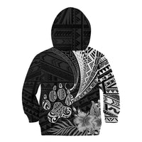 Personalised Polynesian Kid Hoodie Bulldog With Polynesian Patterns LT7 - Polynesian Pride