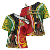 Ni-Vanuatu Indipendens Dei Celebretem Cross Shoulder Shirt Yumi Yumi Yumi