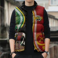 Ni-Vanuatu Indipendens Dei Celebretem Sleeveless Puffer Jacket Yumi Yumi Yumi
