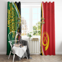 Ni-Vanuatu Indipendens Dei Celebretem Window Curtain Yumi Yumi Yumi