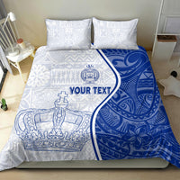 Personalised Queen Victoria School Bedding Set QVS Old Boys LT7 - Polynesian Pride