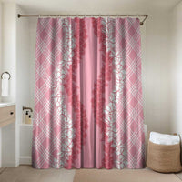 Hawaii Aloha Plumeria Lei Pink Palaka Bathroom Set - Polynesian Pride