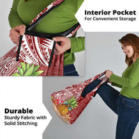 Mele Kalikimaka Hawaii Christmas Grocery Bag Pineapple Party