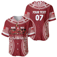 Personalized Mate Maa Tonga Rugby Baseball Jersey Ofa Atu Tonga