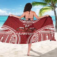 Personalized Mate Maa Tonga Rugby Sarong Ofa Atu Tonga