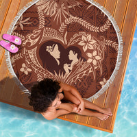 Hawaii Plumeria Beach Blanket Hau'oli la Makuahine Sunburned LT7 - Polynesian Pride