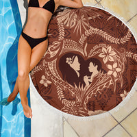 Hawaii Plumeria Beach Blanket Hau'oli la Makuahine Sunburned LT7 - Polynesian Pride