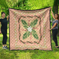 Hawaii Quilt Inspired Collection Aloha Flowers Quilt Maile - Kukui Nut Lei