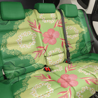 Hawaii Quilt Inspired Collection Aloha Flowers Back Car Seat Cover Plumeria - Ti Leaf Lei
