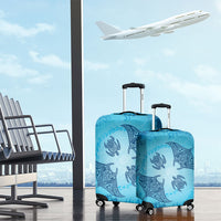 Hawaii Quilt Inspired Collection Aloha Sea Luggage Cover Manta Ray and Turtles