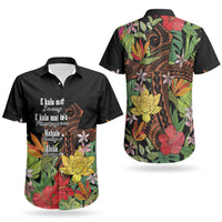 Mahalo Hawaii Ho'oponopono Pule Couples Matching Mermaid Dress and Hawaiian Shirt Polynesian Pattern Cross