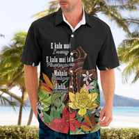 Mahalo Hawaii Ho'oponopono Pule Hawaiian Shirt Polynesian Pattern Cross