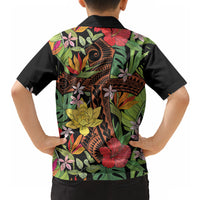 Mahalo Hawaii Ho'oponopono Pule Hawaiian Shirt Polynesian Pattern Cross