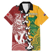 Mate Ma'a Tonga Vs Australia Rugby Personalized Family Matching Mermaid Dress and Hawaiian Shirt Special Mascots