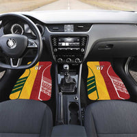 Australia - Tonga Rugby Custom Car Mats Minimalist Dynamic