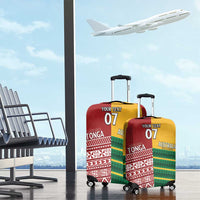 Australia - Tonga Rugby Custom Luggage Cover Minimalist Dynamic