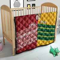 Australia - Tonga Rugby Custom Quilt Minimalist Dynamic
