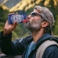 Queen Salote College 100 Years Anniversary Personalized 4 in 1 Can Cooler Tumbler Tonga QSC Royal Blue - Polynesian Pride