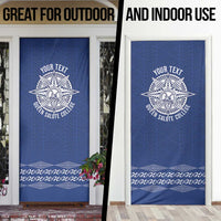 Queen Salote College 100 Years Anniversary Personalized Door Cover Tonga QSC Royal Blue - Polynesian Pride