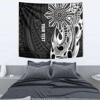 Personalised Philippines Tapestry Tribal Sun LT7 - Polynesian Pride