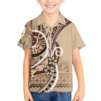 Samoa Siapo Classic Motif Family Matching Off Shoulder Short Dress and Hawaiian Shirt Manuia le tuto’atasi o Samoa Independence