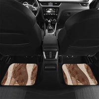 Polynesian Tribal Pattern Patchwork Picturesque Car Mats Mocha