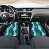 Polynesian Tribal Pattern Patchwork Picturesque Car Mats Oceanic