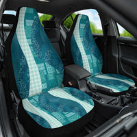 Polynesian Tribal Pattern Patchwork Picturesque Car Seat Cover Oceanic