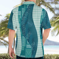 Polynesian Tribal Pattern Patchwork Picturesque Hawaiian Shirt Oceanic