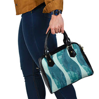 Polynesian Tribal Pattern Patchwork Picturesque Shoulder Handbag Oceanic