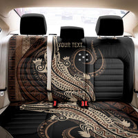 Personalized Solomon Islands Crocodile Back Car Seat Cover Hapi Isles - Independence Anniversary