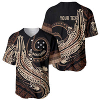 Personalized Solomon Islands Crocodile Baseball Jersey Hapi Isles - Independence Anniversary